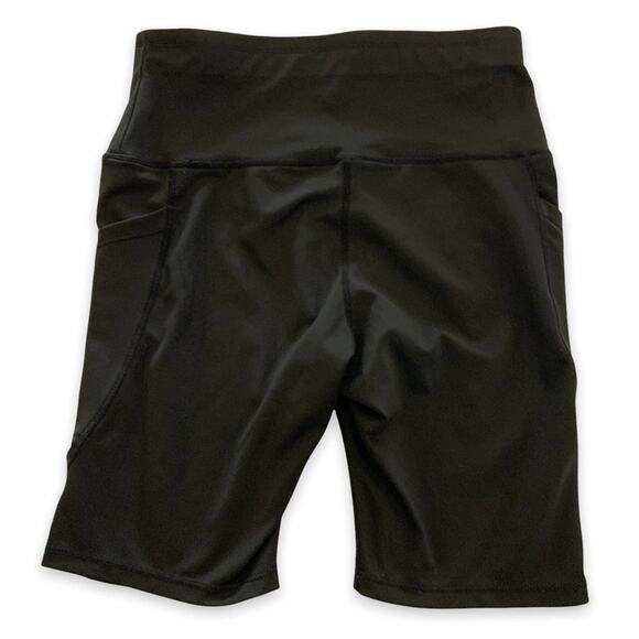 NELEUS black workout yoga shorts size medium side pockets. High waist - Picture 3 of 6
